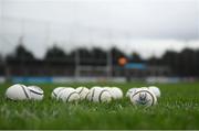 16 December 2018; A general view of sliotars prior to the Bord na Móna Walsh Cup Round 2 match between Dublin and Offaly at Parnell Park, Dublin. Photo by Harry Murphy/Sportsfile