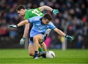 16 December 2018; Eoin Murchan of Dublin in action against Bryan McMahon of Meath during the Seán Cox Fundraising match between Meath and Dublin at Páirc Tailteann in Navan, Co Meath. Photo by Piaras Ó Mídheach/Sportsfile