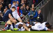 15 December 2018; Leinster Rugby videographer Gavin Owens during the Heineken Champions Cup Pool 1 Round 4 match between Leinster and Bath at the Aviva Stadium in Dublin. Photo by Ramsey Cardy/Sportsfile