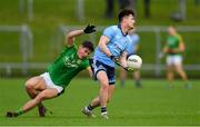 16 December 2018; Eric Lowndes of Dublin in action against Ethan Devine of Meath during the Seán Cox Fundraising match between Meath and Dublin at Páirc Tailteann in Navan, Co Meath. Photo by Piaras Ó Mídheach/Sportsfile