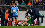 16 December 2018; Bryan Menton of Meath after picking up an injury during the Seán Cox Fundraising match between Meath and Dublin at Páirc Tailteann in Navan, Co Meath. Photo by Piaras Ó Mídheach/Sportsfile