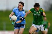 16 December 2018; Cormac Howley of Dublin in action against Ethan Devine of Meath during the Seán Cox Fundraising match between Meath and Dublin at Páirc Tailteann in Navan, Co Meath. Photo by Piaras Ó Mídheach/Sportsfile