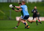 16 December 2018; Conor McHugh of Dublin in action against Séamus Lavin of Meath during the Seán Cox Fundraising match between Meath and Dublin at Páirc Tailteann in Navan, Co Meath. Photo by Piaras Ó Mídheach/Sportsfile