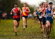 15 December 2018; Paul Moloney of Mallow A.C., Co. Cork, competing in the Novice Men event during the Irish Life Health Novice & Juvenile Uneven Age Cross Country Championships 2018 at Navan Adventure Sports, Navan Racecourse in Meath. Photo by Eóin Noonan/Sportsfile