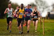 15 December 2018; Eskander Turki of Monaghan Town Runners, Co. Monaghan, competing in the Novice Men event during the Irish Life Health Novice & Juvenile Uneven Age Cross Country Championships 2018 at Navan Adventure Sports, Navan Racecourse in Meath. Photo by Eóin Noonan/Sportsfile