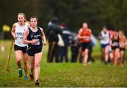 15 December 2018; Rachel Butler of St. Senans A.C., Co. Kilkenny, competing in the Novice Women event  during the Irish Life Health Novice & Juvenile Uneven Age Cross Country Championships 2018 at Navan Adventure Sports, Navan Racecourse in Meath. Photo by Eóin Noonan/Sportsfile