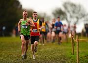 15 December 2018; Robert Murphy of Rathfarnham W.S.A.F. A.C., Co. Dublin, competing in the Novice Men event during the Irish Life Health Novice & Juvenile Uneven Age Cross Country Championships 2018 at Navan Adventure Sports, Navan Racecourse in Meath. Photo by Eóin Noonan/Sportsfile