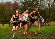 15 December 2018; Athletes competing in the men's novice 6000m race during the Irish Life Health Novice & Juvenile Uneven Age Cross Country Championships 2018 at Navan Adventure Sports, Navan Racecourse in Meath. Photo by Eóin Noonan/Sportsfile