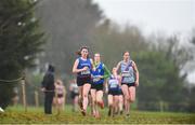 15 December 2018; Emma Caulfield of Waterford A.C., Co. Waterford, competing in the  event during the Irish Life Health Novice & Juvenile Uneven Age Cross Country Championships 2018 at Navan Adventure Sports, Navan Racecourse in Meath. Photo by Eóin Noonan/Sportsfile