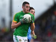 16 December 2018; Bryan Menton of Meath in action against Eric Lowdnes of Dublin during the Seán Cox Fundraising match between Meath and Dublin at Páirc Tailteann in Navan, Co Meath. Photo by Piaras Ó Mídheach/Sportsfile