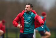 17 December 2018; Alby Mathewson during Munster Rugby squad training at the University of Limerick in Limerick. Photo by Diarmuid Greene/Sportsfile