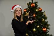 20 December 2018; Siobhán Killeen of Clontarf is presented with The Croke Park Hotel and LGFA Player of the Month award for December at The Croke Park Hotel in Jones Road, Dublin. Siobhán starred for her club in the All-Ireland Intermediate Club Final on December 8, scoring a remarkable individual tally of 5-4 as Clontarf defeated Emmet Óg at Parnell Park. Photo by Matt Browne/Sportsfile
