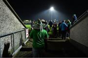 20 December 2018; Limerick supporter Pat Carroll from Croom arrives at the ground prior to the Co-Op Superstores Munster Hurling League 2019 match between Kerry and Limerick at Austin Stack Park in Tralee, Kerry. Photo by Brendan Moran/Sportsfile