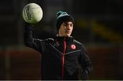 20 December 2018; Darragh Canavan of Tyrone, son of former Tyrone player, Peter Canavan, before the Bank of Ireland Dr. McKenna Cup Round 1 match between Derry and Tyrone at Celtic Park, Derry. Photo by Oliver McVeigh/Sportsfile