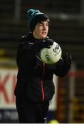 20 December 2018; Darragh Canavan of Tyrone, son of former Tyrone player, Peter Canavan, before the Bank of Ireland Dr. McKenna Cup Round 1 match between Derry and Tyrone at Celtic Park, Derry. Photo by Oliver McVeigh/Sportsfile
