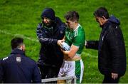 20 December 2018; David Reidy of Limerick leaves the pitch with an injury during the Co-Op Superstores Munster Hurling League 2019 match between Kerry and Limerick at Austin Stack Park in Tralee, Kerry. Photo by Brendan Moran/Sportsfile