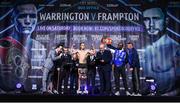 21 December 2018; Josh Warrington weighs in ahead of his IBF World Featherweight title bout against Carl Frampton at Manchester Central in Manchester, England. Photo by David Fitzgerald/Sportsfile