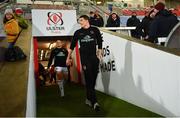 21 December 2018; Ian Nagle, right, and Rory Best of Ulster ahead of the Guinness PRO14 Round 11 match between Ulster and Munster at the Kingspan Stadium in Belfast. Photo by Ramsey Cardy/Sportsfile