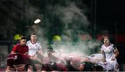 21 December 2018; A general view of a scrum during the Guinness PRO14 Round 11 match between Ulster and Munster at the Kingspan Stadium in Belfast. Photo by Ramsey Cardy/Sportsfile