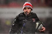 21 December 2018; Ulster scrum coach Aaron Dundon ahead of the Guinness PRO14 Round 11 match between Ulster and Munster at the Kingspan Stadium in Belfast. Photo by Ramsey Cardy/Sportsfile