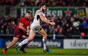 21 December 2018; Stuart McCloskey of Ulster during the Guinness PRO14 Round 11 match between Ulster and Munster at the Kingspan Stadium in Belfast. Photo by Ramsey Cardy/Sportsfile