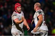 21 December 2018; Eric O’Sullivan, left, and Rory Best of Ulster during the Guinness PRO14 Round 11 match between Ulster and Munster at the Kingspan Stadium in Belfast. Photo by Ramsey Cardy/Sportsfile