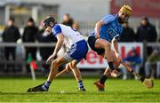 22 December 2018; Billy Ryan of Dublin in action against David O'Connor of Dubs Stars during the Annual Dubs Stars Hurling Challenge match between Dublin and Dubs Stars at Naomh Barróg in Dublin. Photo by Piaras Ó Mídheach/Sportsfile