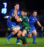 22 December 2018; Rhys Ruddock of Leinster is tackled by Tom Farrell of Connacht during the Guinness PRO14 Round 11 match between Leinster and Connacht at the RDS Arena in Dublin. Photo by Ramsey Cardy/Sportsfile