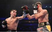 22 December 2018; Michael Conlan, left, in action against Jason Cunningham during their Featherweight bout at the Manchester Arena in Manchester, England. Photo by David Fitzgerald/Sportsfile