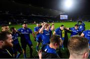 22 December 2018; Dan Leavy of Leinster celebrates in the team huddle following the Guinness PRO14 Round 11 match between Leinster and Connacht at the RDS Arena in Dublin. Photo by Ramsey Cardy/Sportsfile