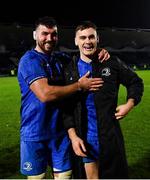 22 December 2018; Mick Kearney, left, and Conor O'Brien of Leinster following the Guinness PRO14 Round 11 match between Leinster and Connacht at the RDS Arena in Dublin. Photo by Ramsey Cardy/Sportsfile