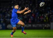 22 December 2018; Adam Byrne of Leinster during the Guinness PRO14 Round 11 match between Leinster and Connacht at the RDS Arena in Dublin. Photo by Ramsey Cardy/Sportsfile