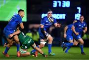 22 December 2018; Rhys Ruddock, centre, Adam Byrne, left, and Bryan Byrne of Leinster during the Guinness PRO14 Round 11 match between Leinster and Connacht at the RDS Arena in Dublin. Photo by Ramsey Cardy/Sportsfile