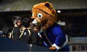 22 December 2018; Leo the Lion with supporters during the Guinness PRO14 Round 11 match between Leinster and Connacht at the RDS Arena in Dublin. Photo by Sam Barnes/Sportsfile