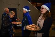 22 December 2018; Free mince pies being handed out ahead of the Guinness PRO14 Round 11 match between Leinster and Connacht at the RDS Arena in Dublin. Photo by Eóin Noonan/Sportsfile