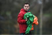 27 December 2018; Head coach Johann van Graan during Munster Rugby squad training at the University of Limerick in Limerick. Photo by Diarmuid Greene/Sportsfile