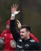 27 December 2018; Niall Scannell during Munster Rugby squad training at the University of Limerick in Limerick. Photo by Diarmuid Greene/Sportsfile