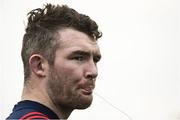 27 December 2018; Peter O'Mahony during Munster Rugby squad training at the University of Limerick in Limerick. Photo by Diarmuid Greene/Sportsfile