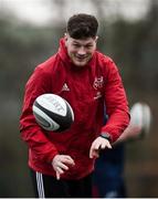 27 December 2018; Jack O'Donoghue during Munster Rugby squad training at the University of Limerick in Limerick. Photo by Diarmuid Greene/Sportsfile