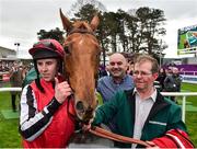 27 December 2018; Mark Walsh, with Simply Ned, after winning the Paddy`s Rewards Club `Sugar Paddy` Steeplechase during Day 2 of the Leopardstown Festival at Leopardstown racecourse in Dublin. Photo by Matt Browne/Sportsfile