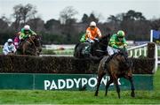 27 December 2018; Auvergnat, with Donal McInerney up, on their way to winning the Paddy Power Steeplechase during day two of the Leopardstown Festival at Leopardstown Racecourse in Dublin. Photo by Eóin Noonan/Sportsfile