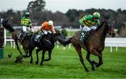 27 December 2018; Auvergnat, with Donal McInerney up, on their way to winning the Paddy Power Steeplechase during day two of the Leopardstown Festival at Leopardstown Racecourse in Dublin. Photo by Eóin Noonan/Sportsfile