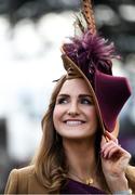 28 December 2018; Winner of the best dressed competition Paula Gannon from Athlone, Co Roscommon, during day three of the Leopardstown Festival at Leopardstown Racecourse in Dublin. Photo by David Fitzgerald/Sportsfile