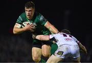 28 December 2018; Tom Farrell of Connacht is tackled by Angus Kernohan of Ulster during the Guinness PRO14 Round 12 match between Connacht and Ulster at the Sportsground in Galway. Photo by Piaras Ó Mídheach/Sportsfile