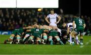 28 December 2018; John Cooney of Ulster feeds a scrum during the Guinness PRO14 Round 12 match between Connacht and Ulster at the Sportsground in Galway. Photo by John Dickson/Sportsfile