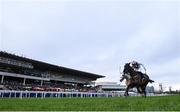 29 December 2018; Good Thyne Tara, with David Mullins up, right, races ahead of Elimay, with Mark Walsh up, on their way to winning the Advent Insurance Irish EBF Mares Hurdle during day four of the Leopardstown Festival at Leopardstown Racecourse in Dublin. Photo by David Fitzgerald/Sportsfile