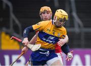 29 December 2018; Rory Hayes of Clare in action against Declan Dalton of Cork during the Co-Op Superstores Munster Hurling League 2019 match between Clare and Cork at Cusack Park in Clare. Photo by Harry Murphy/Sportsfile