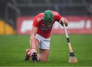 29 December 2018; Aidan Walsh of Cork dejected following the Co-Op Superstores Munster Hurling League 2019 match between Clare and Cork at Cusack Park in Clare. Photo by Harry Murphy/Sportsfile