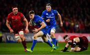 29 December 2018; Garry Ringrose of Leinster makes a break during the Guinness PRO14 Round 12 match between Munster and Leinster at Thomond Park in Limerick. Photo by Ramsey Cardy/Sportsfile