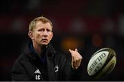 29 December 2018; Leinster head coach Leo Cullen prior to the Guinness PRO14 Round 12 match between Munster and Leinster at Thomond Park in Limerick. Photo by Diarmuid Greene/Sportsfile